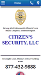 Mobile Screenshot of citizens-security.com